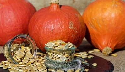 Semi di zucca per il trattamento della prostatite