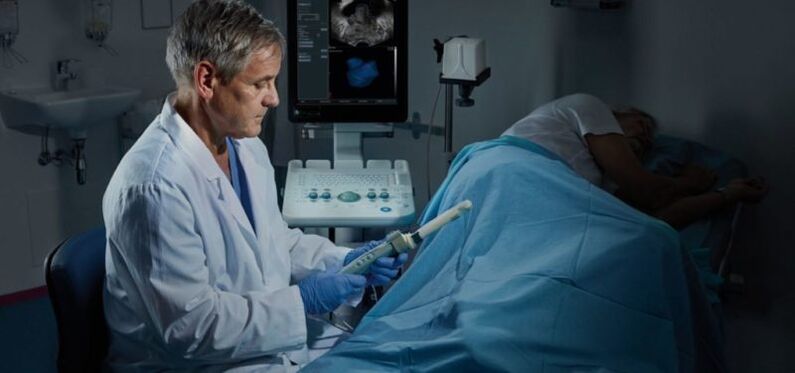 L'ecografia della prostata attraverso il retto è un metodo informativo per diagnosticare la prostatite