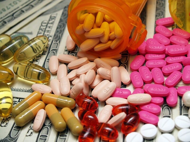 La prostatite viene spesso trattata con farmaci sotto forma di compresse